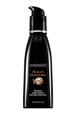 WICKED AQUA CINNAMON BUN FLAVORED 120ML