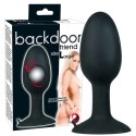 Backdoor Friend - Duży Zaokrąglony Korek Analny Z Kulką Stymulacyjną/Large Silicone Plug