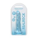 RealRock - Dildo z przyssawką karbowane 17 cm