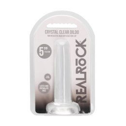 RealRock - Dildo z przyssawką proste 13,5 cm