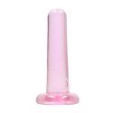 RealRock - Dildo z przyssawką proste 13,5 cm