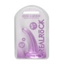 RealRock - Dildo z przyssawką zakrzywione 11,5 cm