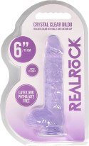 RealRock - Realistyczne dildo z jądrami 15 cm