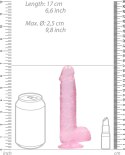 RealRock - Realistyczne dildo z jądrami 15 cm