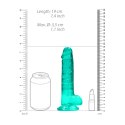 RealRock - Realistyczne dildo z jądrami 17 cm