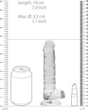 RealRock - Realistyczne dildo z jądrami 18 cm