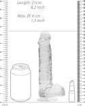 RealRock - Realistyczne dildo z jądrami 21 cm