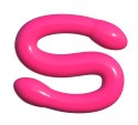 Classix-Podwójne Dildo Elastyczne 44cm Różowe