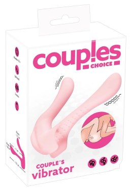 Couples Choice - Wibrator Stymulujący Dla Dwojga Różowy