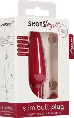 Shots Toys - Korek analny cienki