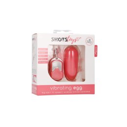 Shots Toys - Wibrujące jajeczko - 10 prędkości - pilot - L