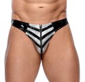 Vinyl Thong Men 2XL