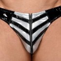 Vinyl Thong Men 2XL