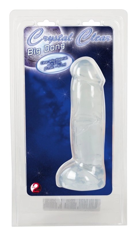 Crystal - Realistyczne Grube Dildo 23cm