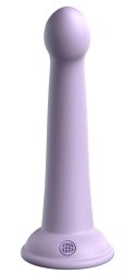 Dillio Platinum - Silikonowe Dildo Z Okrągłą Końcówką Secret Explorer 17,2 cm Fioletowe