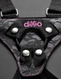 Dillio - Dildo Strap-On Uprząż Różowy 16cm