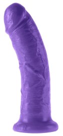 Dillio - Realistyczne Naturalne Dildo Fioletowe 21cm