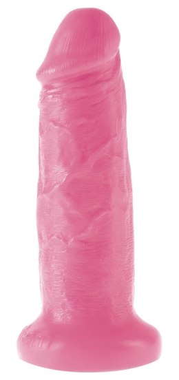 Dillio - Realistyczne Naturalne Dildo Różowe 15cm