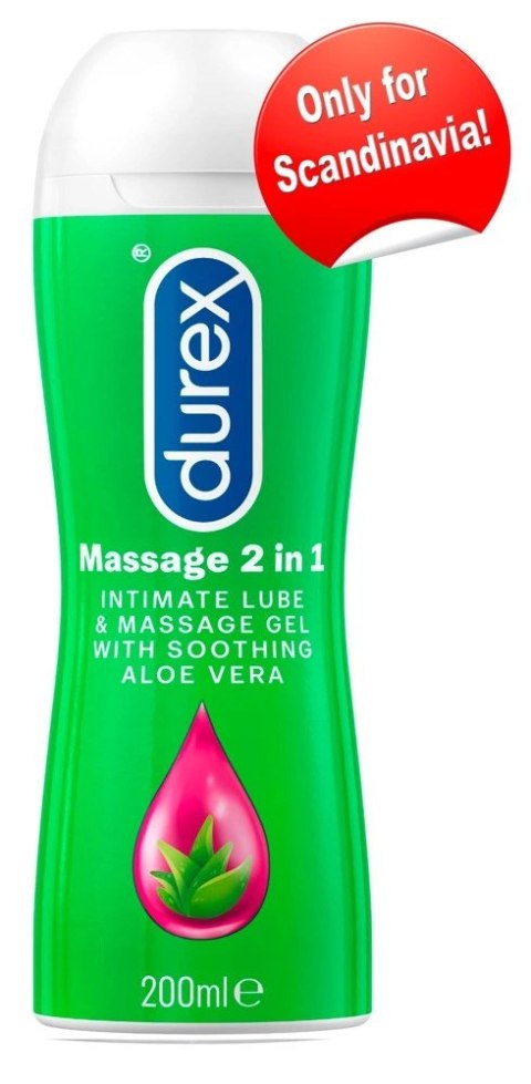 Durex Play 2in1 - Żel Aloesowy Masujący I Smarujący 200ml