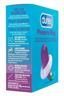 Durex Ring - Przezroczysty Pierścień Na Penisa Elastyczny