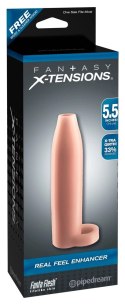 Fantasy X-Tensions - Nakładka Na Penisa 33% Większy Penis Cielisty 14cm