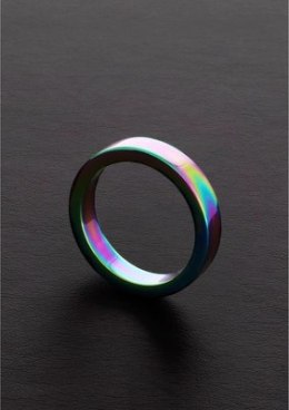 Steel - Pierścień płaski Rainbow - 0.3 x 1.8 / 8 x 45 mm