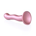 Ouch! - Ultra miękkie silikonowe dildo Curvy G-Spot - 17 cm