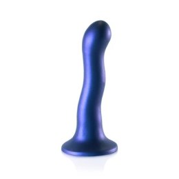 Ouch! - Ultra miękkie silikonowe dildo Curvy G-Spot - 17 cm