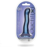 Ouch! - Ultra miękkie silikonowe dildo Curvy G-Spot - 17 cm