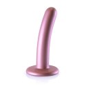 Ouch! - Wąskie silikonowe dildo z przyssawką 12 cm