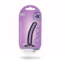 Ouch! - Wąskie silikonowe dildo z przyssawką 12 cm