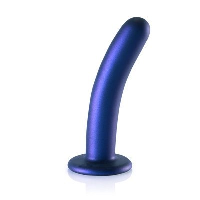 Ouch! - Wąskie silikonowe dildo z przyssawką 14,5 cm