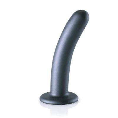 Ouch! - Wąskie silikonowe dildo z przyssawką 14,5 cm