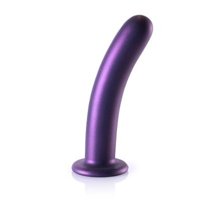 Ouch! - Wąskie silikonowe dildo z przyssawką 17 cm