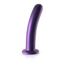 Ouch! - Wąskie silikonowe dildo z przyssawką 17 cm