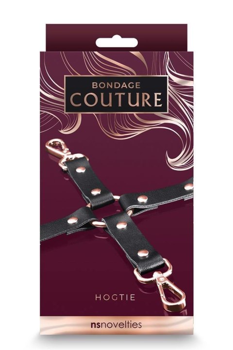 BONDAGE COUTURE HOG TIE BLACK