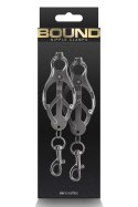 BOUND NIPPLE CLAMPS C3 GUNMETAL