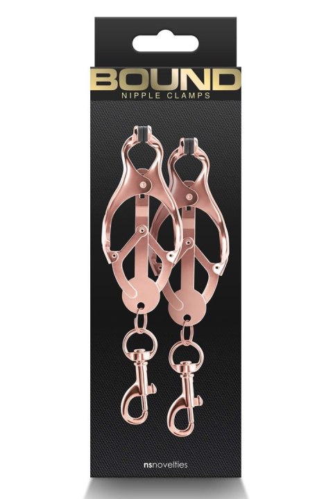 BOUND NIPPLE CLAMPS C3 ROSE GOLD