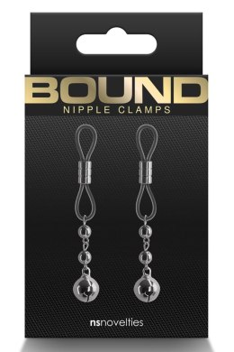 BOUND NIPPLE CLAMPS D1 GUNMETAL