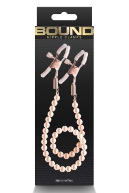 BOUND NIPPLE CLAMPS DC1 ROSE GOLD