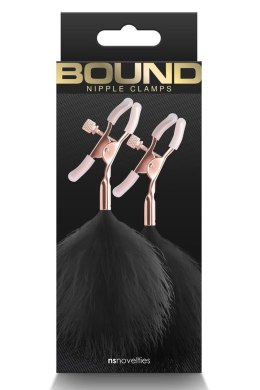 BOUND NIPPLE CLAMPS F1 BLACK