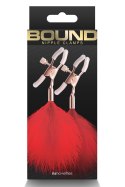 BOUND NIPPLE CLAMPS F1 RED