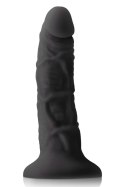 COLOURS PLEASURES THIN 5" DILDO BLACK