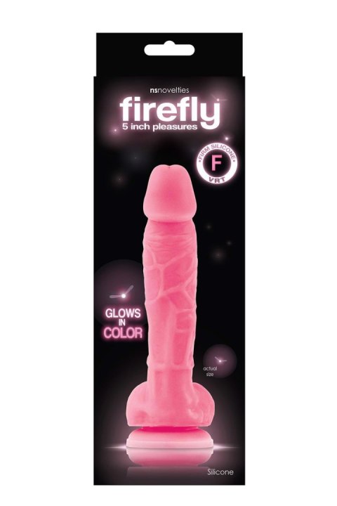 FIREFLY 5" GLOWING DILDO PINK