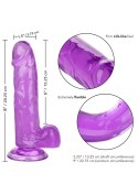 Queen Size Dong 6 Inch Purple