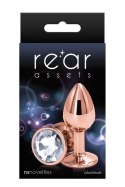 REAR ASSETS ROSE GOLD SMALL CLEAR