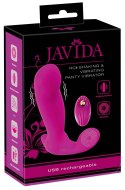 Javida - Zdalnie Sterowany Wibrator 14,7 cm Fioletowy