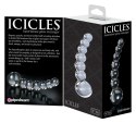 Icicles - Ekskluzywne Szklane Kulkowe Dildo