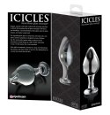 Icicles - Ekskluzywny Szklany Korek Idealny Do Masażu