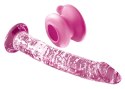 Icicles - Realistyczne Szklane Dildo Z Podstawką